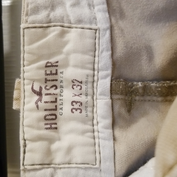 🌸2 for $15🌸 Hollister Slim Straight Chinos 33x32 - Picture 5 of 12